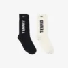2er-Pack gerippte Socken