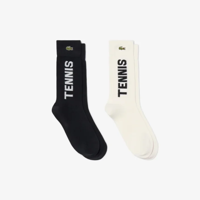 2er-Pack gerippte Socken