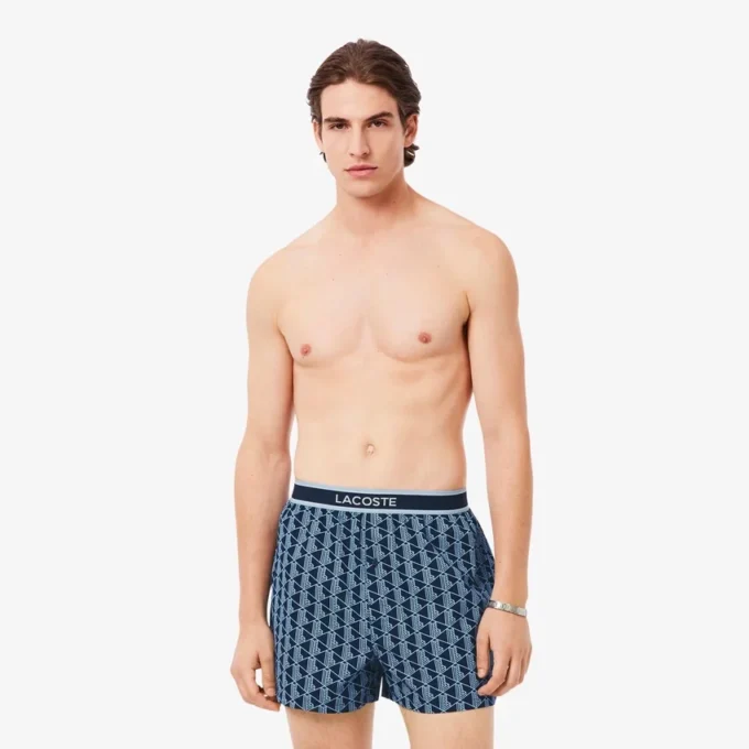 3er-Pack Baumwoll-Popeline-Boxershorts für Herren