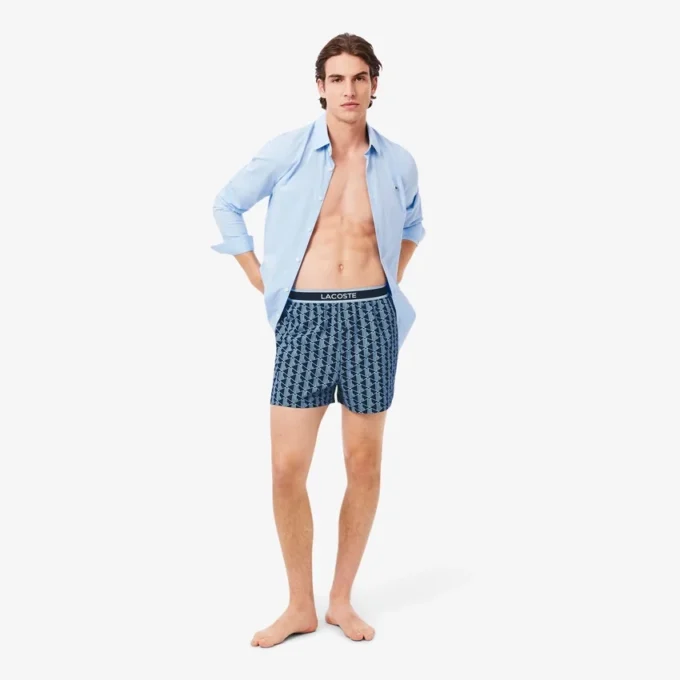 3er-Pack Baumwoll-Popeline-Boxershorts für Herren