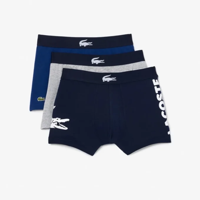 3er-Pack bedruckte Retroshorts für Herren