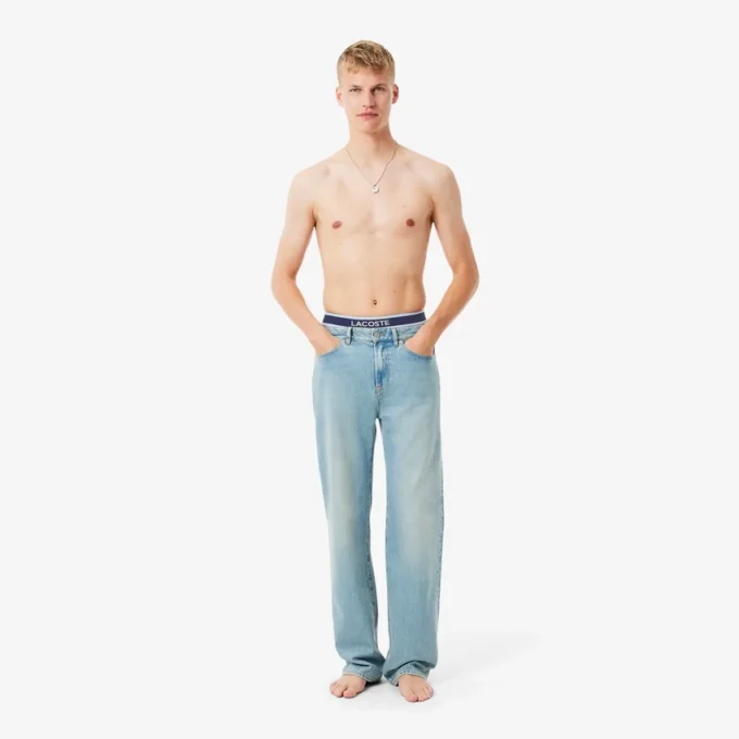 3er-Pack Boxershorts für Herren mit Monogramm-Print