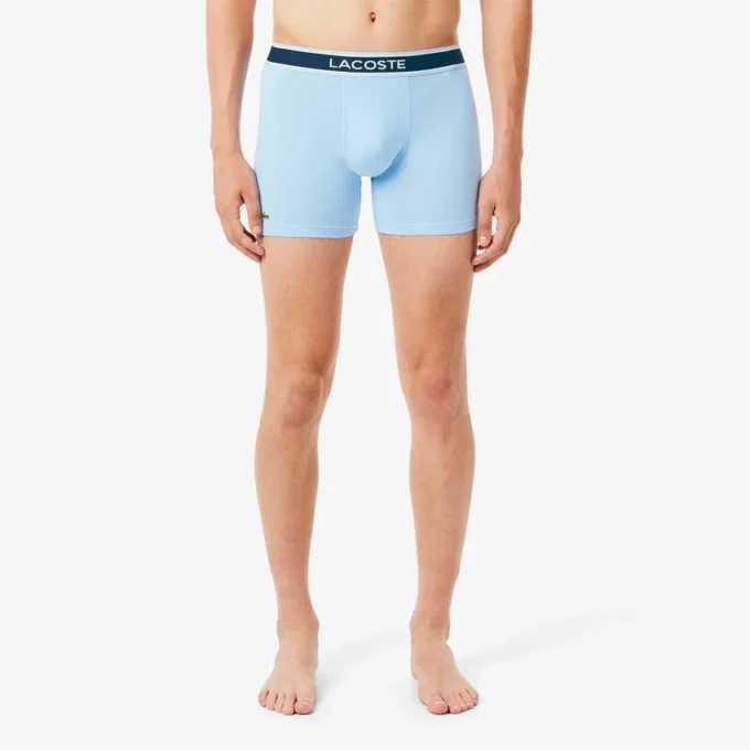 3er-Pack Boxershorts für Herren mit Monogramm-Print