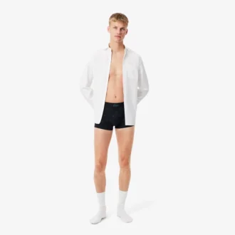 3er-Pack Herren-Retroshorts mit Krokodil-Print