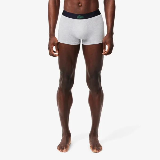 3er-Pack Herren-Retroshorts mit Krokodil-Print