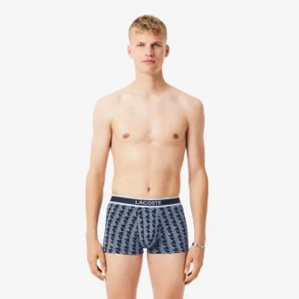 3er-Pack Monogram-Retroshorts für Herren