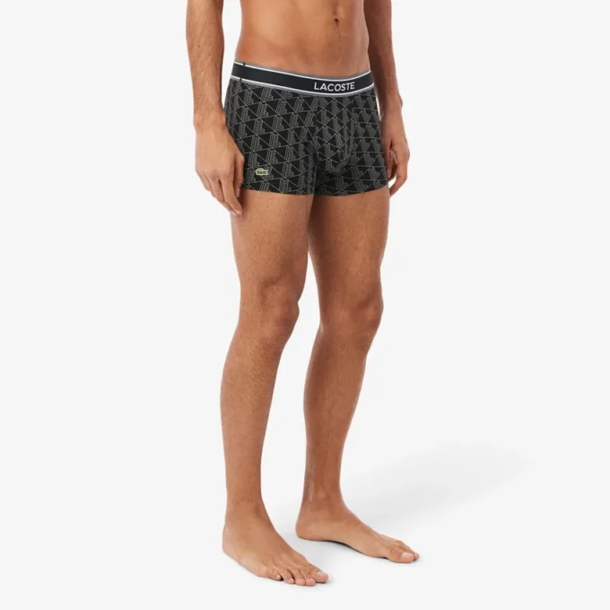 3er-Pack Monogram-Retroshorts für Herren