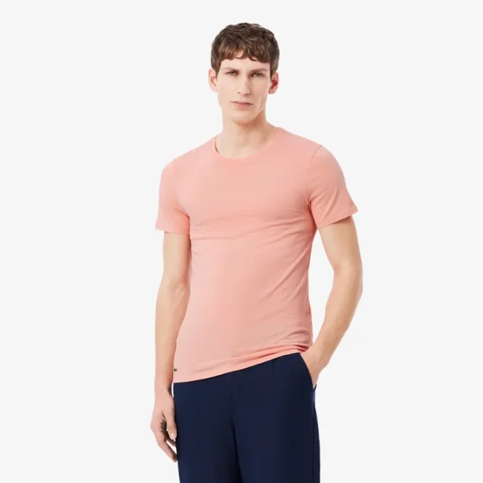 3er-Pack Slim-Fit-Unterhemden für Herren