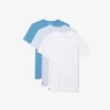 3er-Pack Slim-Fit-Unterhemden für Herren
