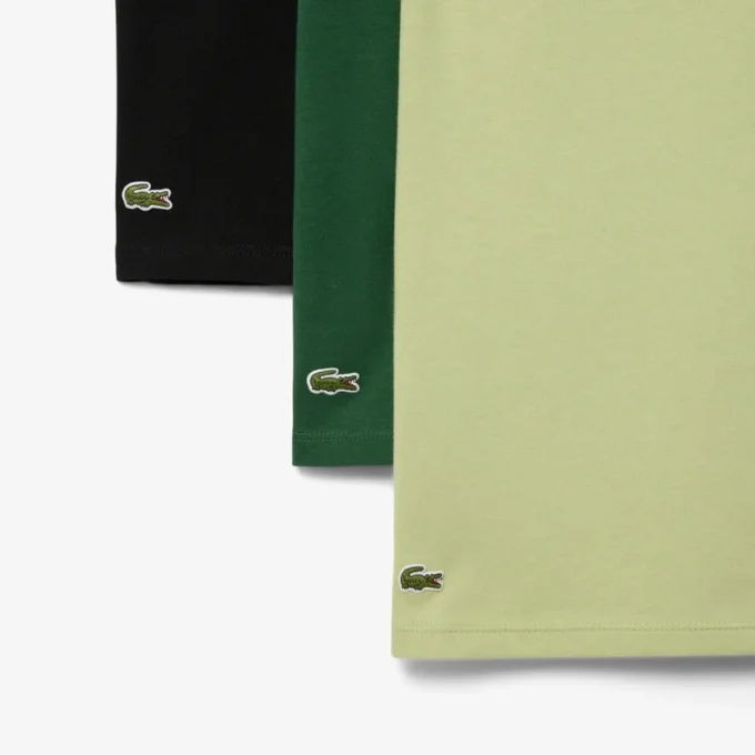 3er-Pack Slim-Fit-Unterhemden für Herren