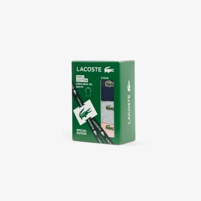 3er-Pack Slim-Fit-Unterhemden für Herren