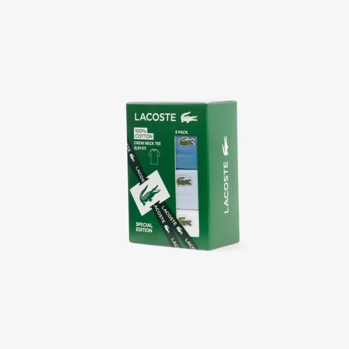 3er-Pack Slim-Fit-Unterhemden für Herren