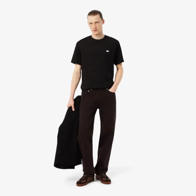 5-Pocket-Jeans mit geradem Schnitt