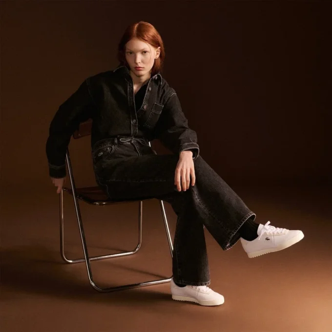Aura-Ledersneaker für Damen