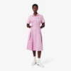 Ausgestelltes Mini-Poloshirt-Kleid für Damen