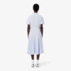 Ausgestelltes Mini-Poloshirt-Kleid für Damen