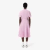 Ausgestelltes Mini-Poloshirt-Kleid für Damen