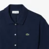 Ausgestelltes Mini-Poloshirt-Kleid für Damen