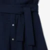 Ausgestelltes Mini-Poloshirt-Kleid für Damen