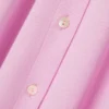 Ausgestelltes Mini-Poloshirt-Kleid für Damen