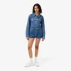 Baumwoll-Jeansshorts