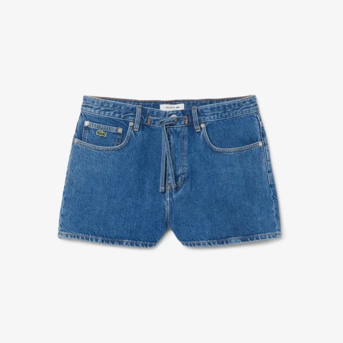 Baumwoll-Jeansshorts