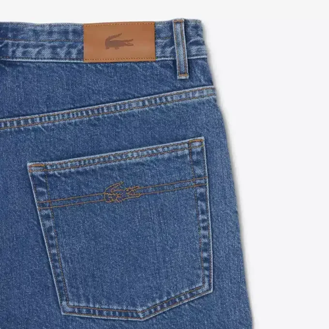 Baumwoll-Jeansshorts