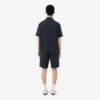 Baumwoll-Seersucker-Shorts