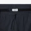 Baumwoll-Seersucker-Shorts