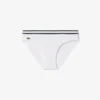 Baumwoll-Slip mit Streifen an der Taille