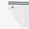 Baumwoll-Slip mit Streifen an der Taille
