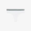 Baumwoll-String-Slip mit Streifen