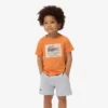 Baumwoll-T-Shirt mit Emblem