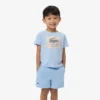 Baumwoll-T-Shirt mit Emblem