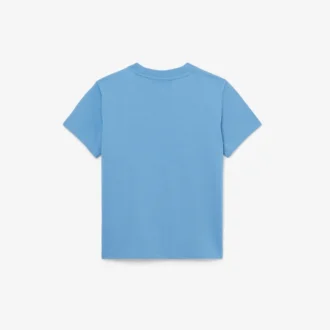 Baumwoll-T-Shirt mit Farbblock