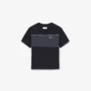 Baumwoll-T-Shirt mit Farbblock
