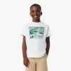Baumwoll-T-Shirt mit Grafikprint