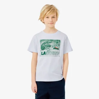 Baumwoll-T-Shirt mit Grafikprint