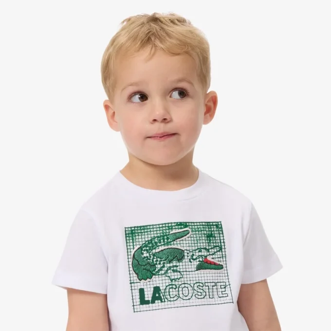 Baumwoll-T-Shirt mit Grafikprint