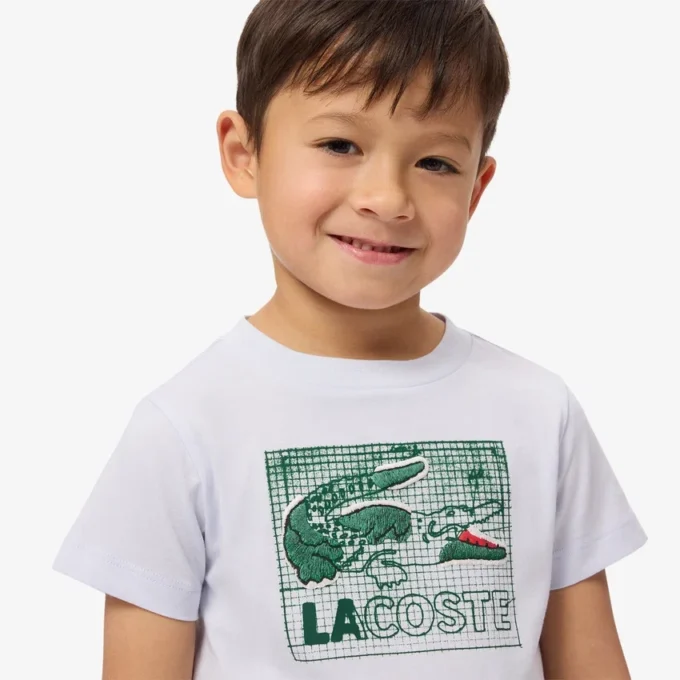 Baumwoll-T-Shirt mit Grafikprint