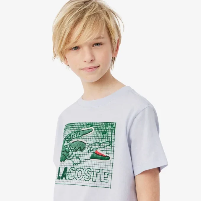 Baumwoll-T-Shirt mit Grafikprint
