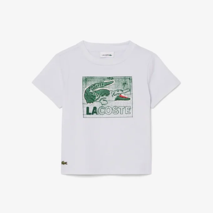Baumwoll-T-Shirt mit Grafikprint