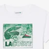Baumwoll-T-Shirt mit Grafikprint