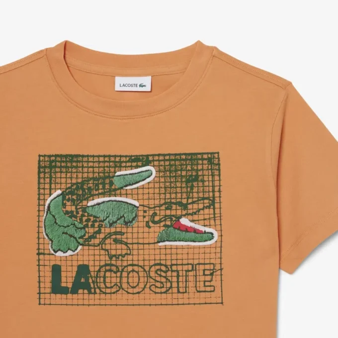 Baumwoll-T-Shirt mit Grafikprint