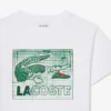 Baumwoll-T-Shirt mit Grafikprint