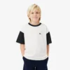 Baumwoll-T-Shirt mit Kontrastbesatz