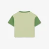 Baumwoll-T-Shirt mit Kontrastbesatz Baumwoll-T-Shirt mit Kontrastbesatz