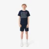 Baumwoll-T-Shirt mit Krokodil-Print