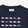 Baumwoll-T-Shirt mit Krokodil-Print Baumwoll-T-Shirt mit Krokodil-Print