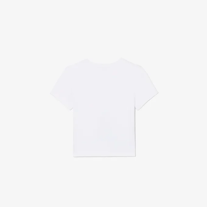 Baumwoll-T-Shirt mit Krokodil-Print Baumwoll-T-Shirt mit Krokodil-Print